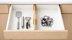 I tried 3 bamboo drawer organisers to fix kitchen drawer chaos in a UK flat