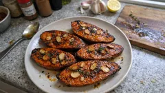Oven-Roasted Sweet Potatoes with Garlic, Paprika and Thyme (Golden Every Time)