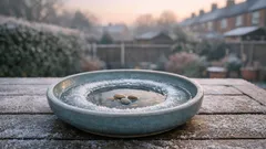 Why garden birds need fresh water in winter and how to provide it safely