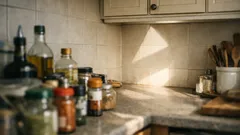 How a 3-tier corner shelf can clear your kitchen worktops fast
