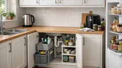 Small kitchen organisation ideas that free up worktop space fast